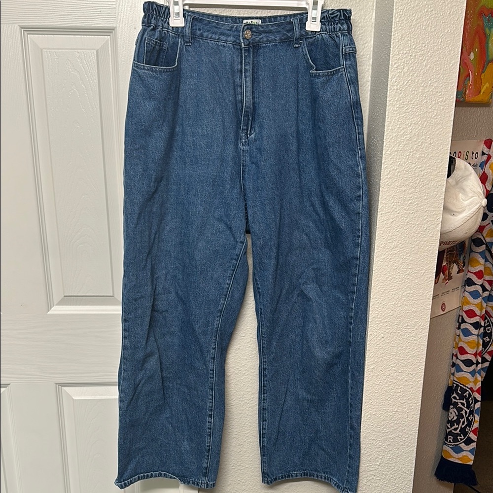 Vintage Denim High-Waisted Jeans